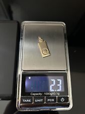 gold ingot pendant for sale  RICHMOND