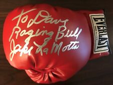 Jake LaMotta (Fallecido) Firmado Guante de Boxeo Everlast Furioso Autógrafo ¡RARO! segunda mano  Embacar hacia Argentina