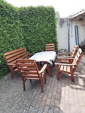 Gartenmöbel set holz gebraucht kaufen  Beeskow