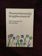 Neunundneunzig vergissmeinnich gebraucht kaufen  Bienenbüttel