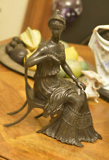 Bronze figure seated for sale  WINCHESTER