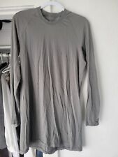 11 by Boris Bidjan Saberi AW19/20 LS3 Long Sleeve Shirt, Dark Grey, Medium for sale  Shipping to South Africa