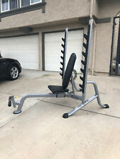 HOIST HF-5170 7 Position F.I.D Bench Olympic Bench gym / weight & exercise equ., used for sale  Simi Valley