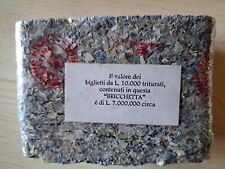 banconote lire triturate usato  Venezia