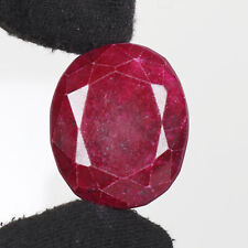 Piedra preciosa suelta rara rubí forma ovalada roja 161,5 quilates certificada segunda mano  Embacar hacia Argentina