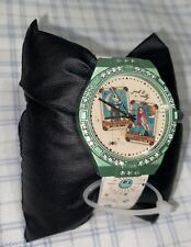 Reloj de pulsera Nightmare Before Christmas Jack & Sally con correa de cuero facial con estampilla segunda mano  Embacar hacia Argentina