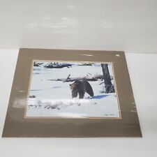 signed photo matted bear for sale  Seattle