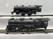 Lote de 2 piezas vintage de motor de tren locomotora de vapor Lionel 2029 y 1655 sin probar segunda mano  Embacar hacia Argentina