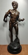 antique bronze statues greek for sale  PORTSMOUTH