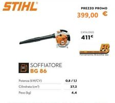 Soffiatore stihl bg86 usato  Roma