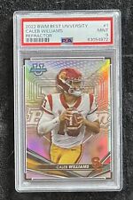 2022 Bowman Best University REFRACTOR Caleb Williams #1 PSA 9 USC! for sale  Shipping to South Africa