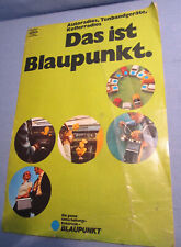 Prospekt blaupunkt 1970 gebraucht kaufen  Weilburg