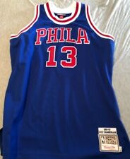 Camiseta masculina basquete NBA Wilt Chamberlain Philadelphia 76er Throwback 1966-67, usado comprar usado  Enviando para Brazil