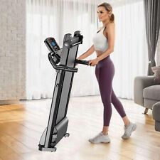 Electric Treadmill Folding Running Motorized Cardio Fitness Exercise Gym Machine, used for sale  Shipping to South Africa