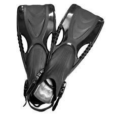 2022 MEN Professional scuba diving fins adult swimming shoes silicone long, used for sale  Shipping to South Africa