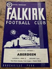 Falkirk aberdeen 1968 for sale  SAFFRON WALDEN