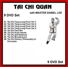 TAI CHI CHUAN 9 DVD Conjunto Daniel Lee yang forma longa kung fu instrucional comprar usado  Enviando para Brazil