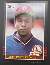 Terry "Jeff" Pendleton 1985 Donruss #534 Error Rookie set break for sale  Shipping to South Africa