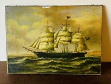 ship oil painting for sale  WELLINGTON