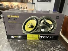 Kit coaxial de 2 vías Focal K2 Power EC165K 6,5 pulgadas NUEVO segunda mano  Embacar hacia Mexico