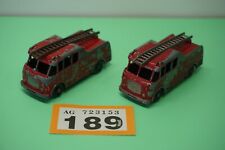 Pair Of Matchbox Lesney No.9 Merryweather Marquis Fire Engine, used for sale  Shipping to South Africa