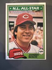 Johnny bench 1981 for sale  Vance