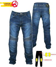 Uomo jeans moto usato  Carpi