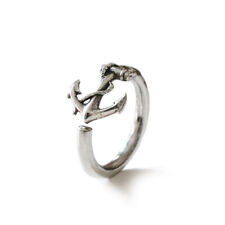 Anchor navy ring for sale  Shipping to Ireland
