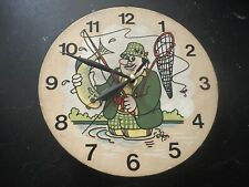 Vintage fishing clock for sale  HAYES