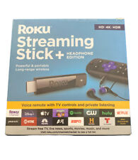 Transmisor de medios Roku Streaming Stick + 3811R (edición de auriculares) 4K HDR - negro segunda mano  Embacar hacia Mexico