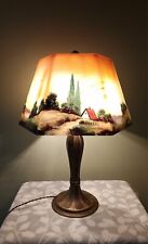 reverse painted lamp for sale  Saranac