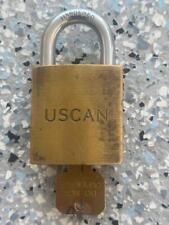 Vintage uscan padlock for sale  Mesa