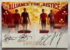 Smallville Season 6 Multi Case Autograph Card Set AJA & AJB Alliance for Justice for sale  Shipping to South Africa