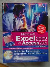 Microsoft excel 2002 gebraucht kaufen  Greven