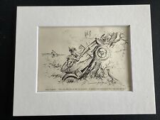 Punch cartoon. mounted for sale  LUTON