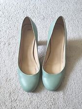 Kate Spade Mint Green Round Toe Heel Sz 9.5B for sale  Shipping to South Africa