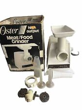 Vintage Oster High Output Meat Food Meat Grinder 4726 Sausage Maker New 990-48 for sale  Shipping to South Africa