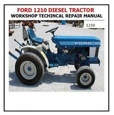 TRACTOR REPAIR MANUAL FITS FORD 1210 COMPACT DIESEL TRACTOR WORKSHOP for sale  New York