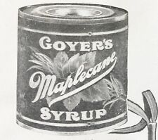 1904 goyer maplecane for sale  Dulac