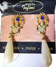 Vintage bijoux rhinestone d'occasion  Expédié en Belgium