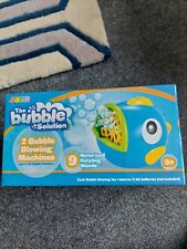 Two bubble machines for sale  PULBOROUGH