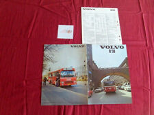 N° 18010  /  VOLVO  B58 catalogue couleur english text 10.76 + fiche comprar usado  Enviando para Brazil