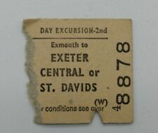 Railway ticket exmouth for sale  REDCAR