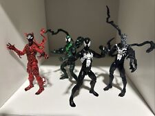 Marvel Legends Symbiote Spider Man Lot  Carnage Superior Venom Lasher, used for sale  Shipping to South Africa