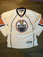 NHL Edmonton Oilers Reebok Jersey Mens Size S White CCM NHL Hockey Collaboration for sale  Sweet Grass