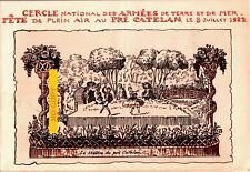Programme 1922 cercle d'occasion  Vernet-les-Bains