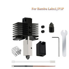 Usado, Lote de kits Hotend para impressoras 3D bico de aço endurecido Bambu Lab X1/P1P AAU comprar usado  Enviando para Brazil