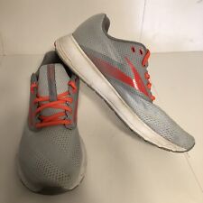 Usado, Zapatos para correr Brooks para mujer gama 9,5 atléticos gris tela naranja segunda mano  Embacar hacia Argentina