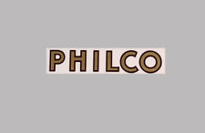 Pegatina calcomanía tobogán de agua con logotipo de radio Philco - radio de tubo antigua de madera vintage segunda mano  Embacar hacia Argentina