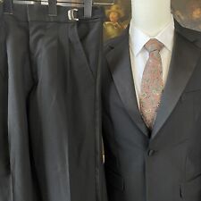 Doni Barassi Boys SZ 18B 36R 30 x 28 Black 1 Button Adjustable Pants 2Pc Tuxedo, used for sale  Shipping to South Africa